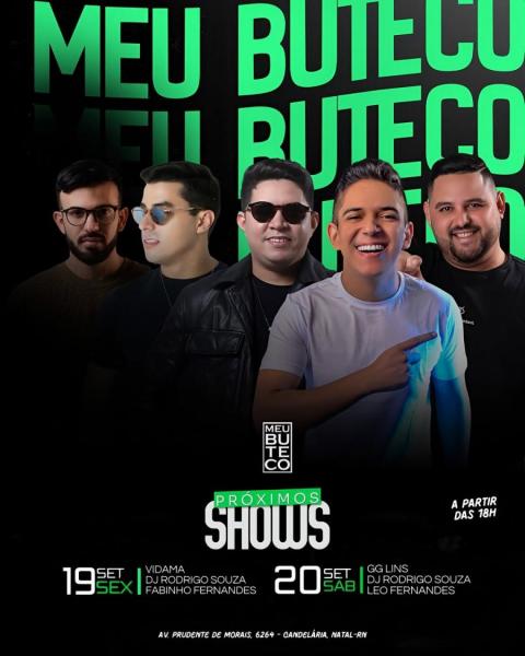 Vidama, Dj Rodrigo Souza e Fabinho Fernandes