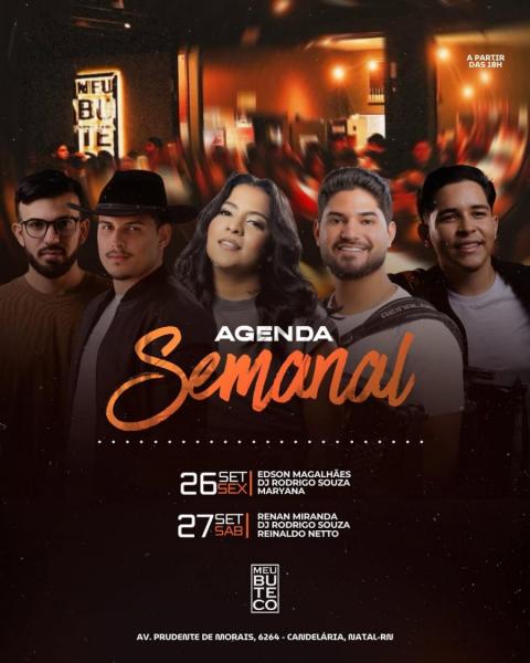 Renan Miranda, Dj Rodrigo Souza e Reinaldo Netto