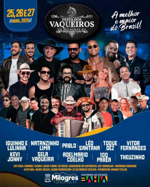 Léo Santana, Iguinho & Lulinha e Kevi Jonny - Festa dos Vaqueiros