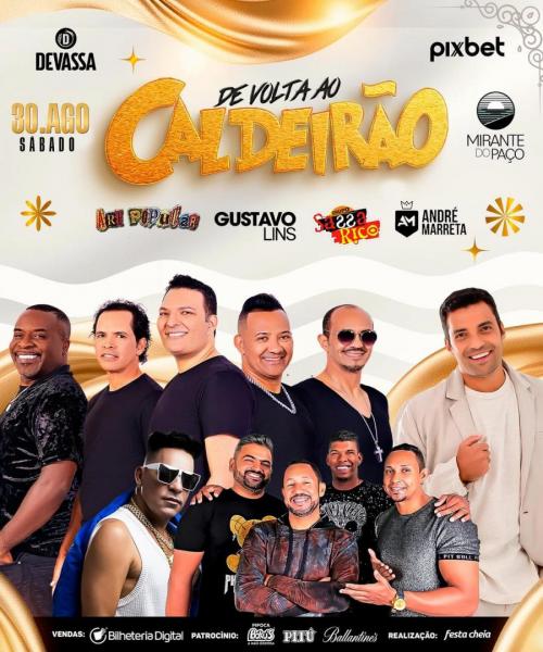 Art Popular, Gustavo Lins, Grupo Sassariço e André Marreta - De Voltao ao Caldeirão