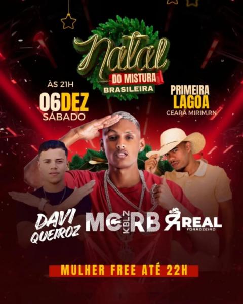 Mc RB KLBZ, Davi Queiroz e Real Forrozeiro - Natal do Mistura Brasileira