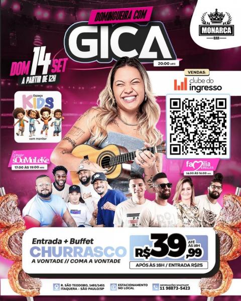 Gica, Só Muleke e Família Meirelles - Domingueira com Gica