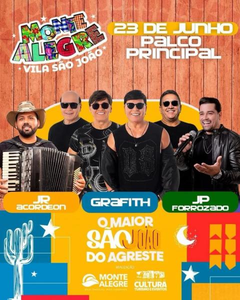 Banda Grafith, JR Acordeon e JP Forrozado