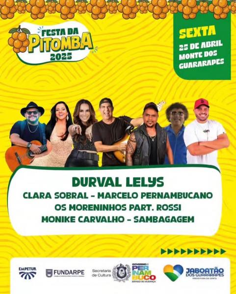 Durval Lelys, Clara Sobral, Marcelo Pernambucano, Os Moreninhos, Monike Carvalho e Sabagagem - Festa da Pitomba 2025