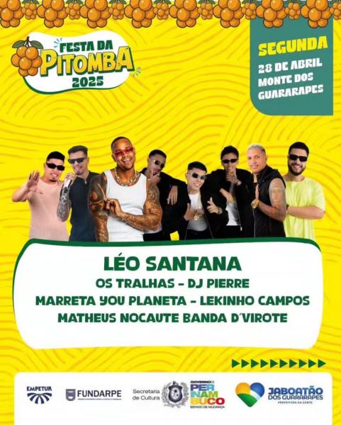 Léo Santana, Os Tralhas, Dj Pierre, Marreta You Planeta, Leikinho Campos e Matheus Nocaute - Festa da Pitomba 2025