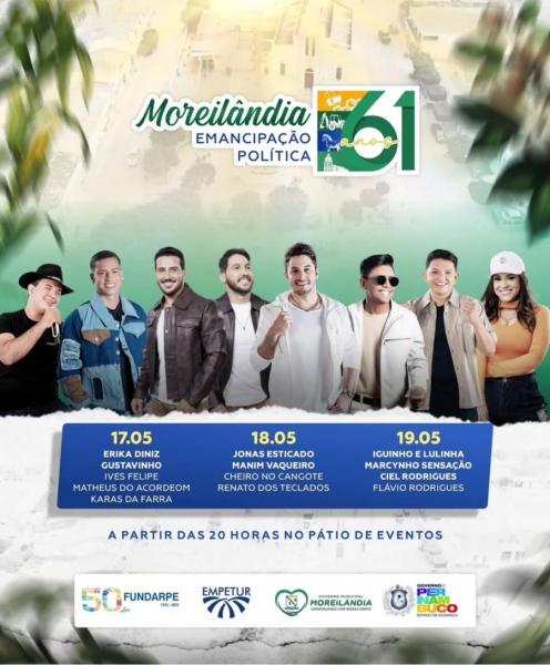 Erika Diniz, Gustavinho, Ives Felipe, Matheus do Acordeon e Karas da Farra
