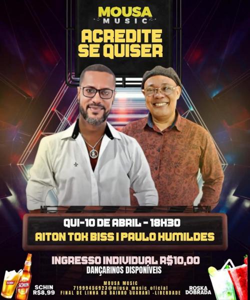 Aiton Tok Biss e Paulo Humildes