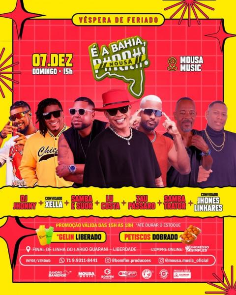 Dj Jhonny, Xella, Samba & Suor, Lu Costa, Zau Pássaro, Samba Trator e Jhones Linhares - É a Bahia P#rr#!