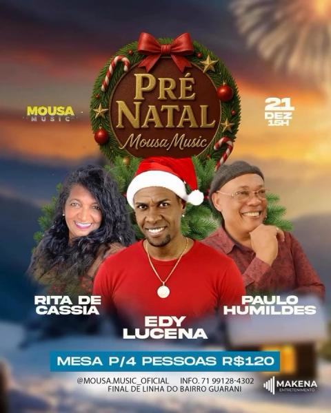 Rita de Cássia, Edy Lucena e Paulo Humildes - Pré Natal Mousa Music