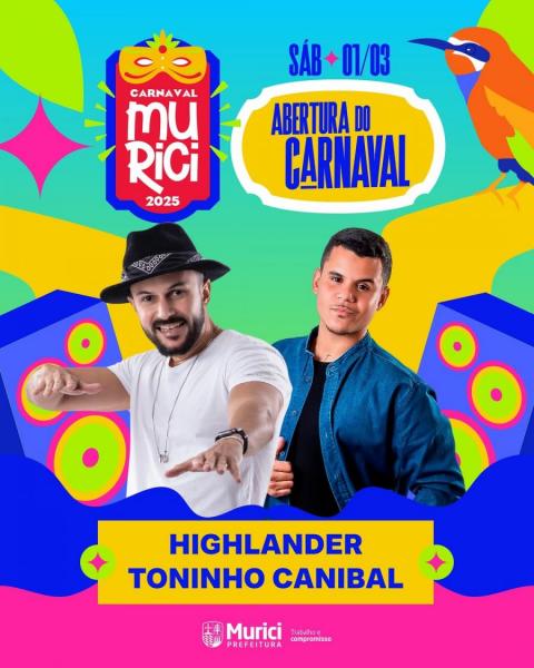 Highlander e Toninho Canibal - Carnaval Murici 2025