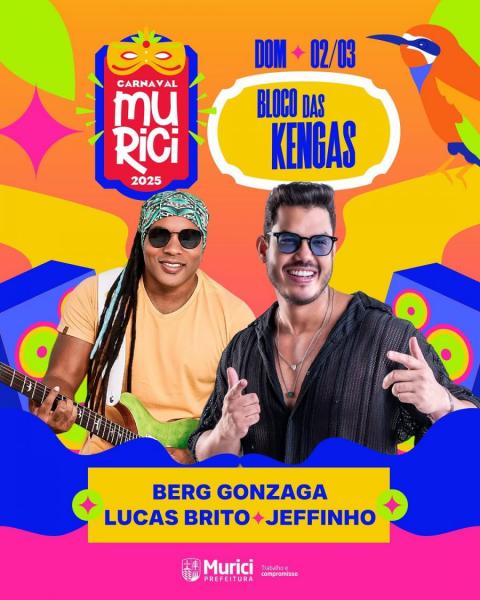 Berg Gonzaga, Lucas Brito e Jeffinho - Carnaval Murici 2025