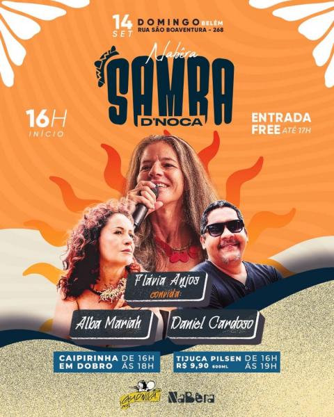 Flávia Anjos, Alba Mariag e Daniel Cardoso - Samba DNoca