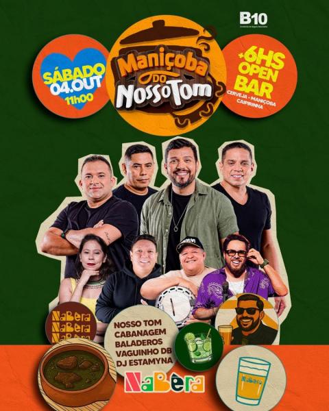 Nosso Tom, Cabanagem, Baladeros, Vaguinho DB e Dj Estamyna - Maniçoba do Nosso Tom