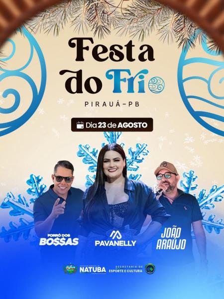 Mara Pavanelly, Forró dos Bossas e João Araújo - Festa do Frio 2025