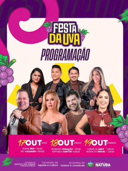 Forró de Griff e Bonde do Brasil - Festa da Uva 2025