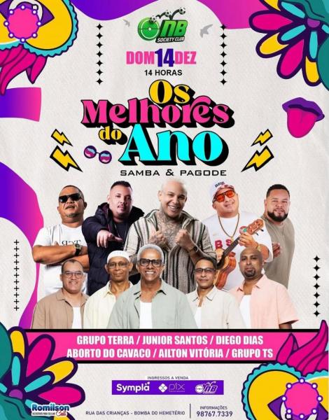 Grupo Terra, Junior Santos, Diego Dias, Aborto do Cavaco, Ailton Vitória e Grupo TS - Os Melhores do Ano