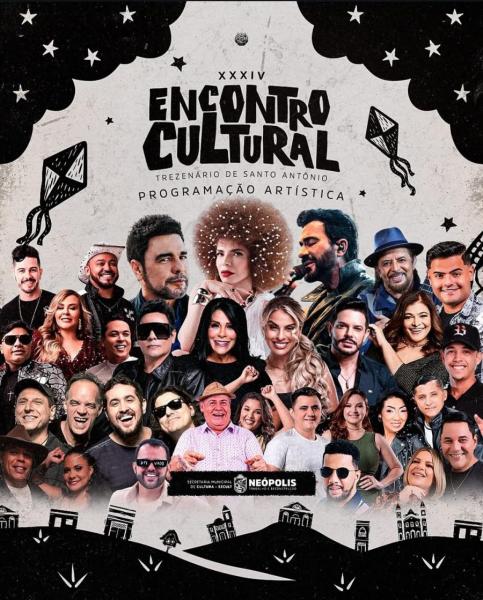 Zezé Di Camargo e Fogo na Saia - XXXIV Encontro Cultural
