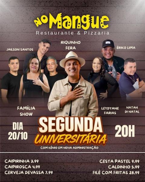 Famíla Show, Jailson Santos, Riquinho Fera, Ériko Lima, Leydyane Farias e Natan di Natal - Segunda Universitária