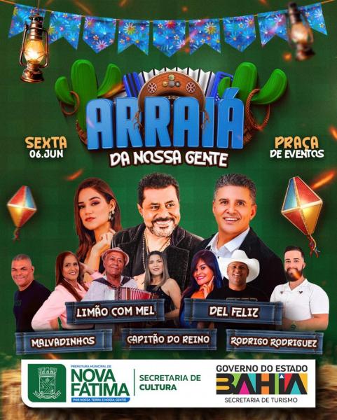 Limão com Mel, Del Feliz, Malvadinhos, Capitão do Reino e Rodrigo Rodrigues - Arraiá da Nossa Gente 2025