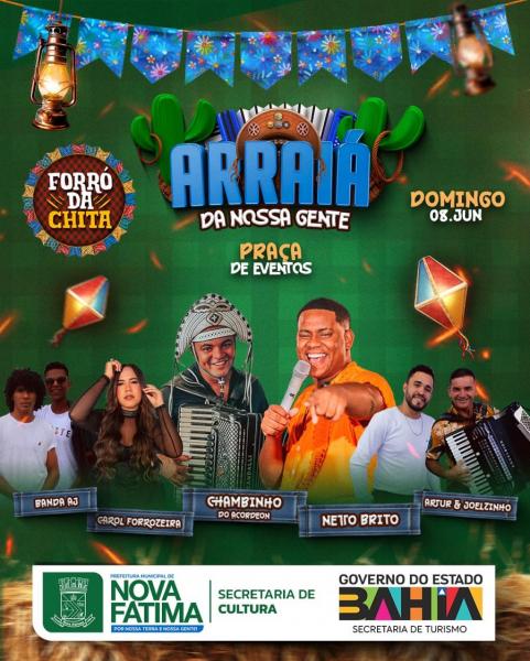 Chambinho do Acordeon, Netto Brito, Artur & Joelzinho, Banda AJ e Carol Forrozeira - Arraiá da Nossa Gente 2025