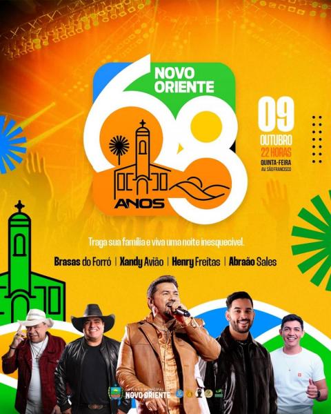 Xandy Avião, Brasas do Forró, Henry Freitas e Abraão Sales