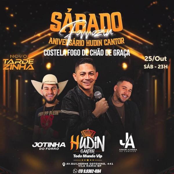 Hudin Cantor, Jotinha do Forró e Junior Almeida