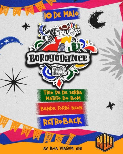 Banda Forró Neon e Retro Back - Borogoódance