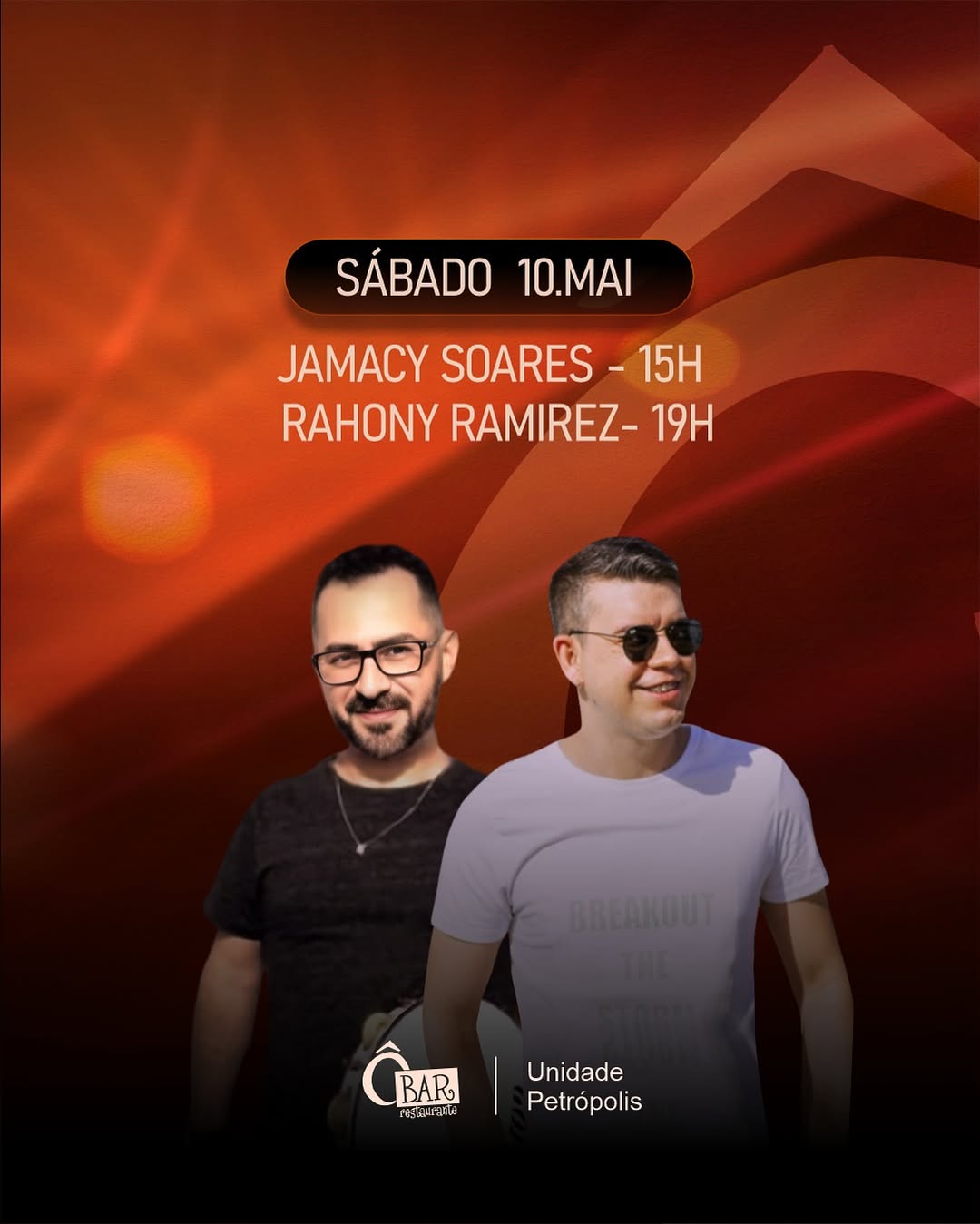Jamacy Soares e Rahony Ramirez