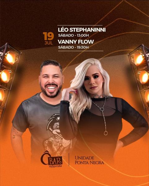 Léo Stephaninni e Vanny Flow