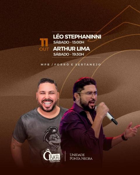 Léo Stephaninni e Arthur Lima