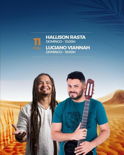 Hallison Rasta e Luciano Viannah