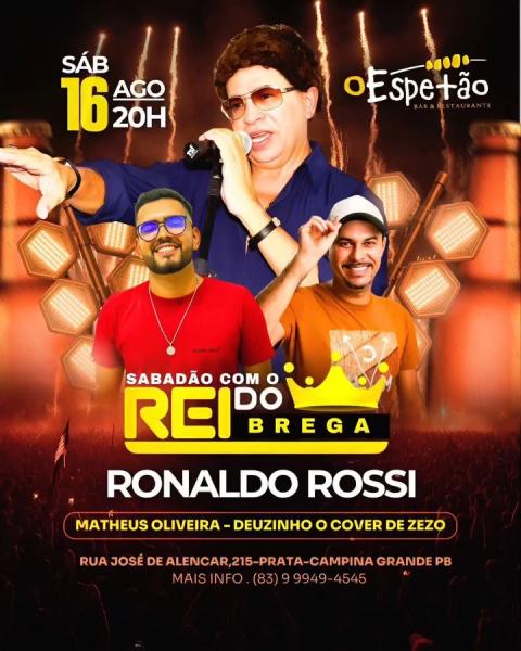 Ronaldo Rossi, Matheus Oliveira e Deuzinho Cover de Zezo