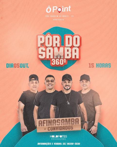 Afinasamba - Pôr do Samba 360º