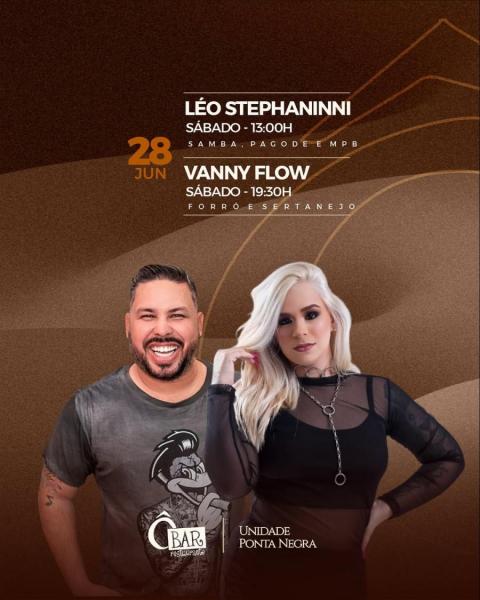 Léo Stephaninni e Vanny Flow