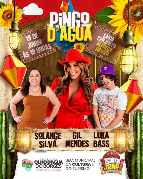 Gil Mendes, Solange Silva e Luka Bass - Pingo Dagua 2025