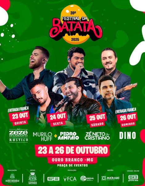 Zé Neto & Cristiano - 39ª Festival da Batata 2025