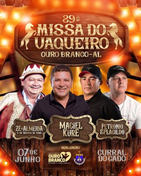Maciel Kure, Zé de Almeira e Petrônio & Placildo - 29ª Missa do Vaqueiro 2025