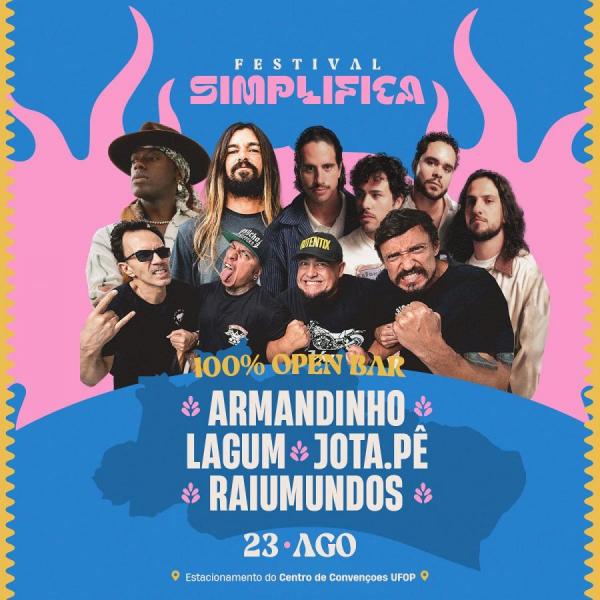 Armandinho, Lagum, Jotapê e Raimundos - Festival Simplifica 2025