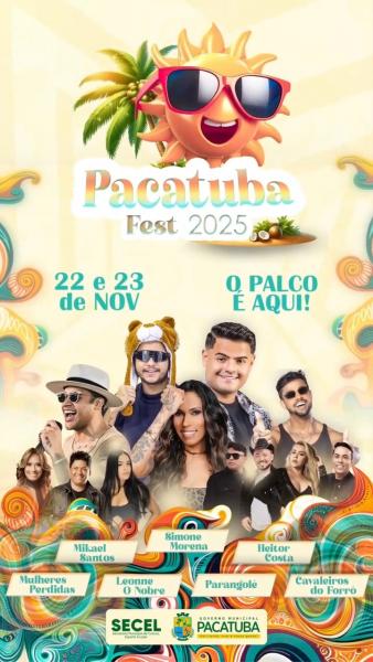 Simone Morena, Mikael Santos e Cavaleiros do Forró - Pacatuba Fest 2025