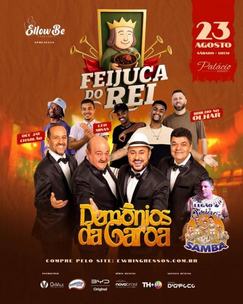 Demônios da Garoa, Brilho no Olhar, Leo Minas e Dee Jay Charlão - Feijuca do Rei