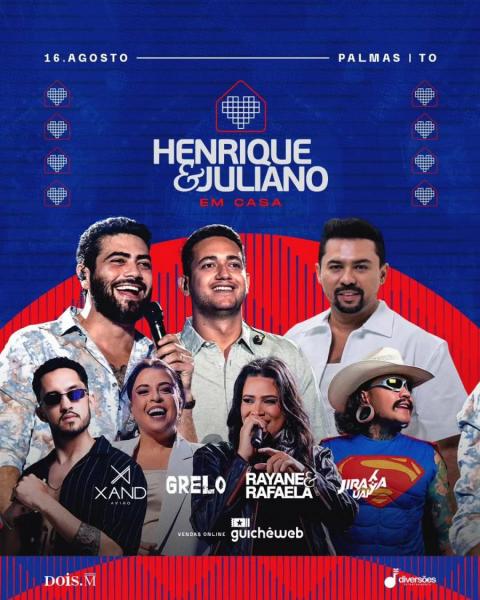 Henrique & Juliano, Grelo, Xand Avião, Rayane & Rafaela e Jiray Uai - Em Casa