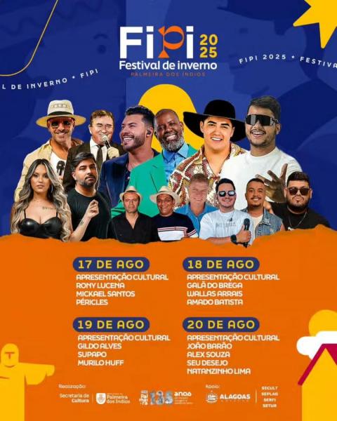 Gildo Alves, Supapo e Murilo Huff - Festival de Inverno - FIPI 2025