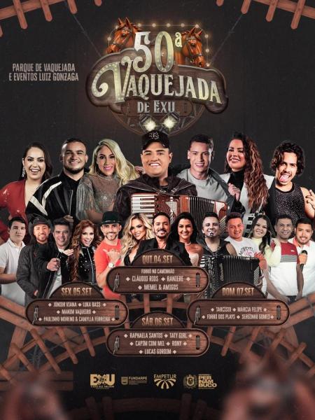 Cláudio Rios, Raniere e Memel & Amigos - 50ª Vaquejada de Exú 2025