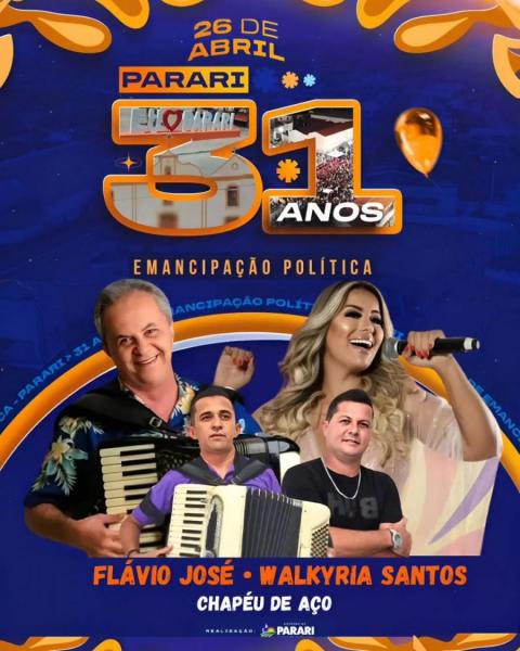 Flávio José, Walkyria Santos e Chapéu de Aço