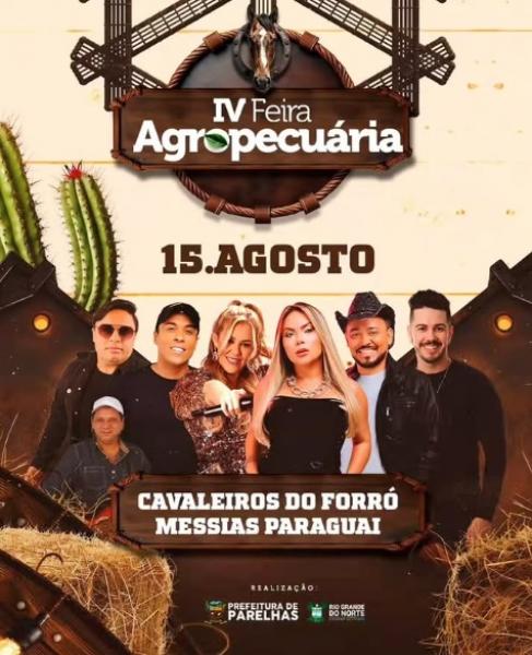 Cavaleiros do Forró e Messias Paraguai - IV Feira Agropecuária 2025