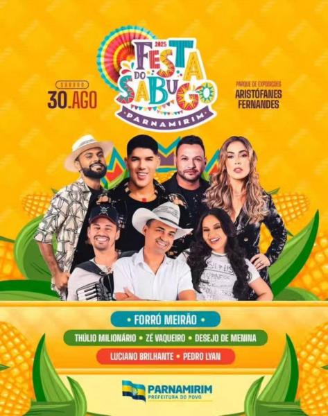 Zé Vaqueiro, Desejo de Menina e Thullio Milionário - Festa do Sabugo 2025