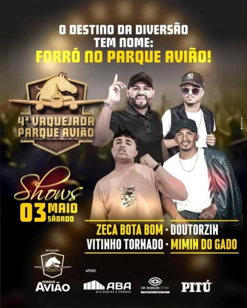 Zeca Bota Bom, Doutorzin, Vitinho Tornado e Mimin do Gado