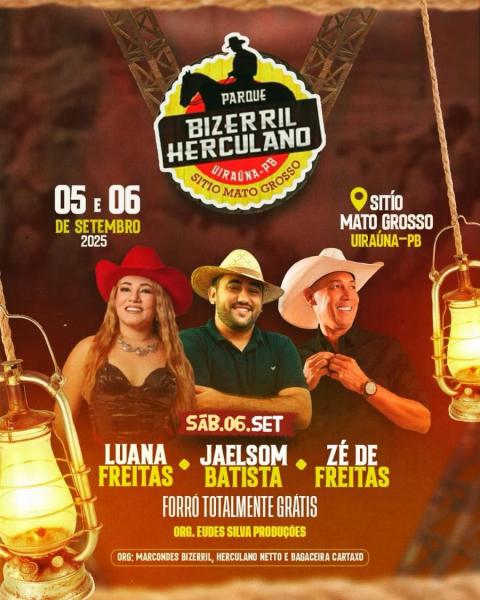 Luana Freitas, Jaelsom Batista e Zé de Freitas