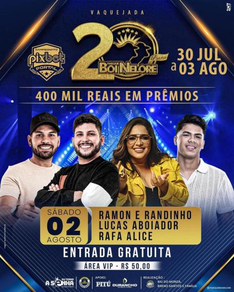 Ramon & Randinho, Lucas Aboiador e Rafa Alice