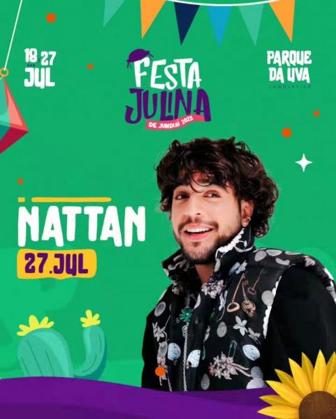 Nattan - Festa Julina de Jundiaí 2025